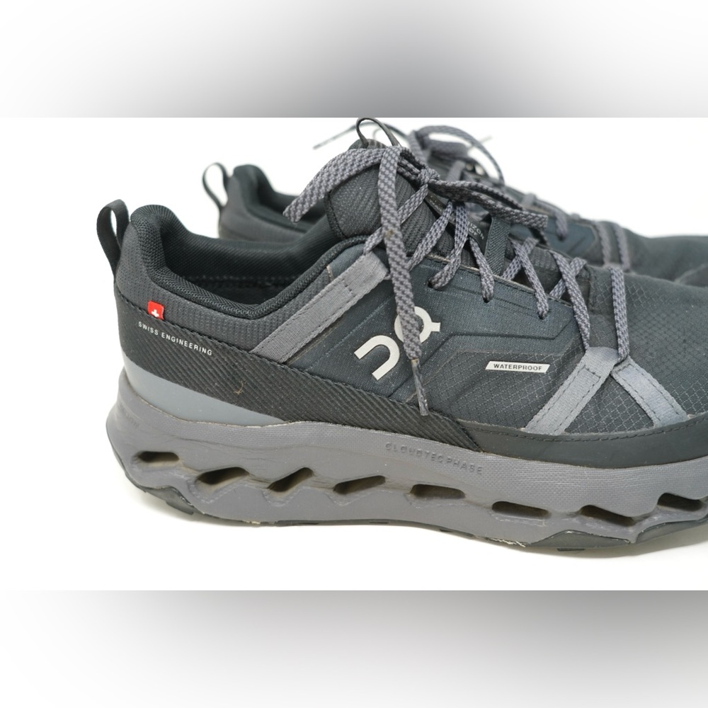 On Running Cloud Horizon Waterproof Trail Runners Women’s Size 10.5 Black - Picture 3 of 10